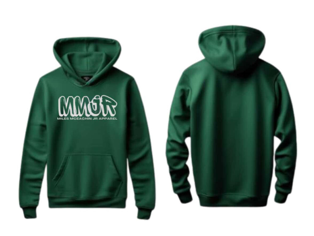 MMJR CLASSIC HOODIE GREEN – Miles McEachin Jr. Apparel