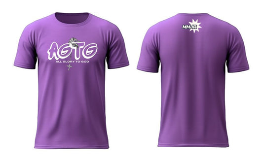 AGTG FAITH TEE PURPLE